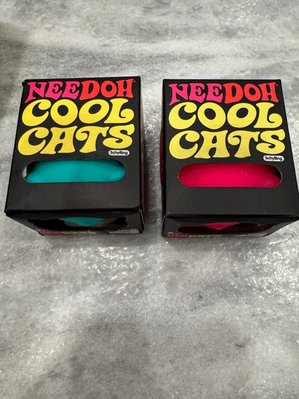 Cool Cats Kids Toy - Teal and Pink